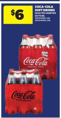 COCA-COLA SOFT DRINKS