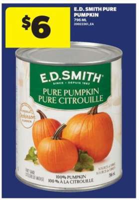 E.D. SMITH Pure Pumpkin