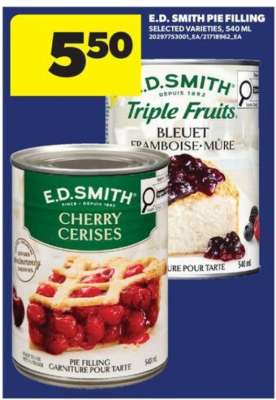E.D. Smith Pie Filling