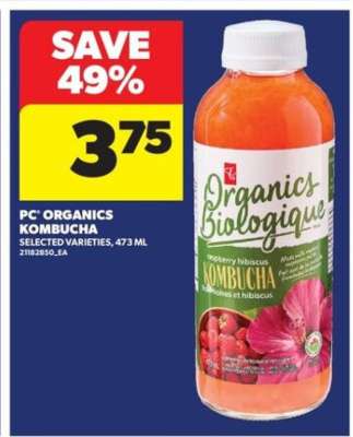 PC Organics Kombucha