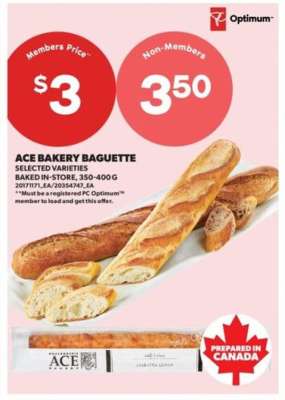 ACE Bakery Baguette