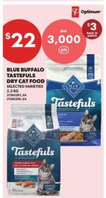 Blue Buffalo Tastefuls dry cat food