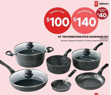 PC Textured Non Stick Cookware Set