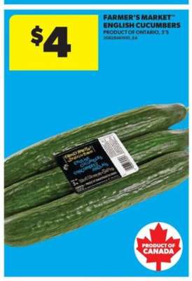 FARMER'S MARKET™ ENGLISH CUCUMBERS