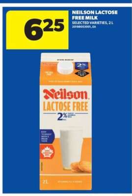 Neilson Lactose Free Milk