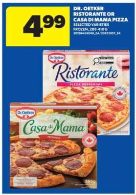 DR. OETKER RISTORANTE OR CASA DI MAMA PIZZA