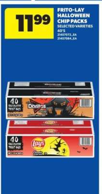 FRITO-LAY HALLOWEEN CHIP PACKS