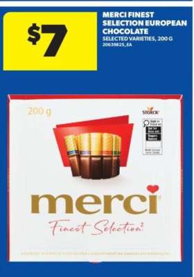 MERCI FINEST SELECTION EUROPEAN CHOCOLATE