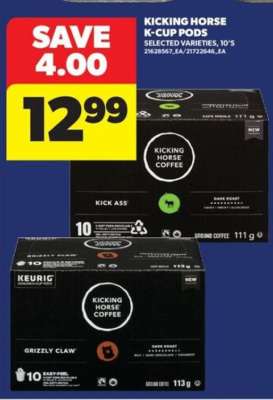 Kicking Horse K-Cup Pods