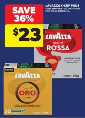 LAVAZZA K-CUP PODS