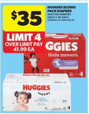 Huggies Econo Pack Diapers