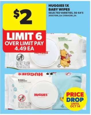 Huggies 1x Baby Wipes