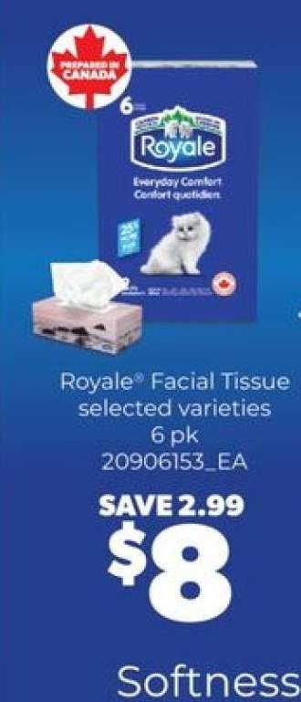 Royale Facial Tissue