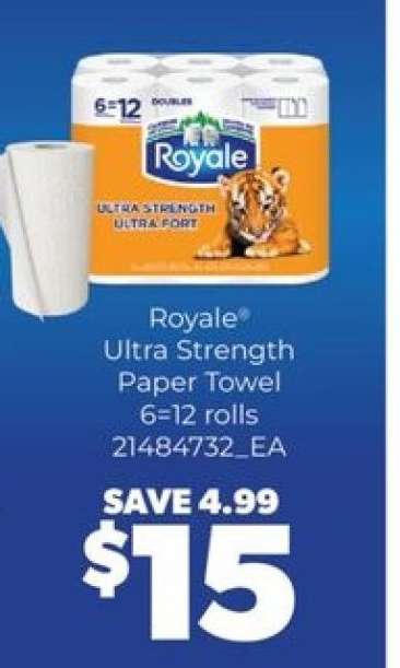 ROYALE Ultra Strength Paper Towel