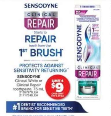 SENSODYNE Clinical Repair Toothpaste