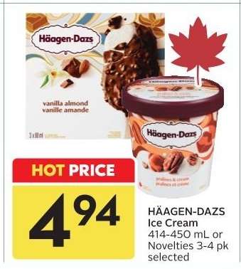 Häagen-Dazs Ice Cream