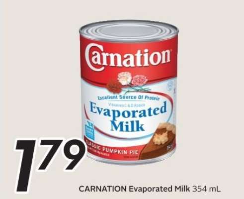 CARNATION EVAPORATED MILK