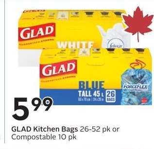 Glad Kitchen Bags