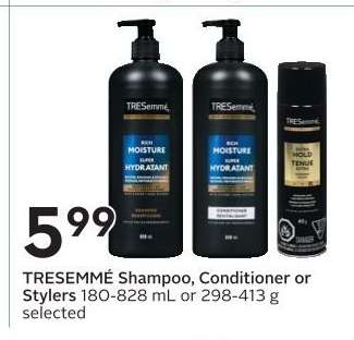 TRESemmé Shampoo, Conditioner or Stylers