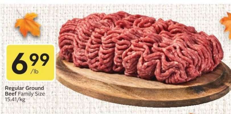 Regular Ground Beef Family Size