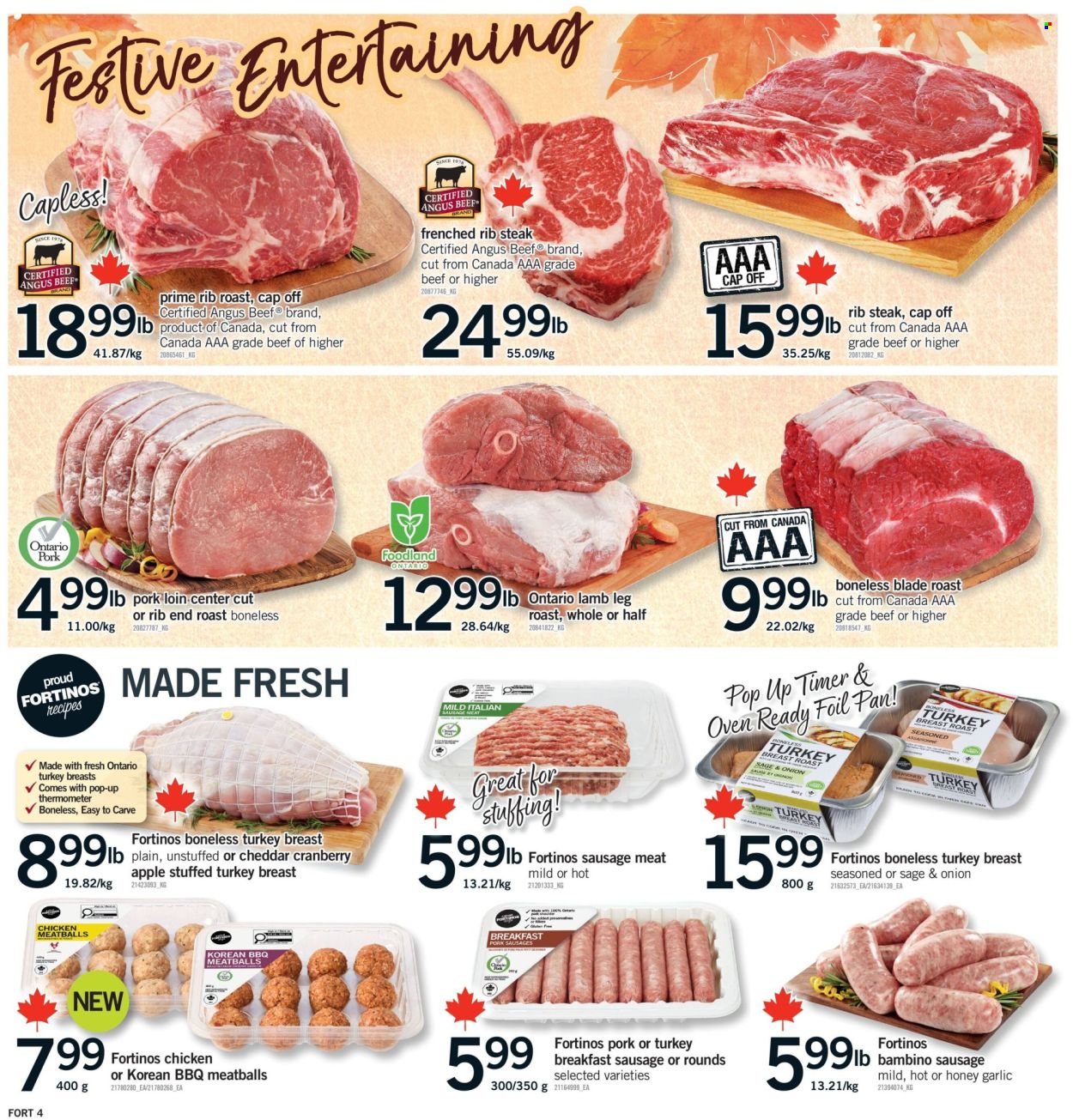 Fortinos flyer  - October 01, 2026 - October 07, 2026. Page 4