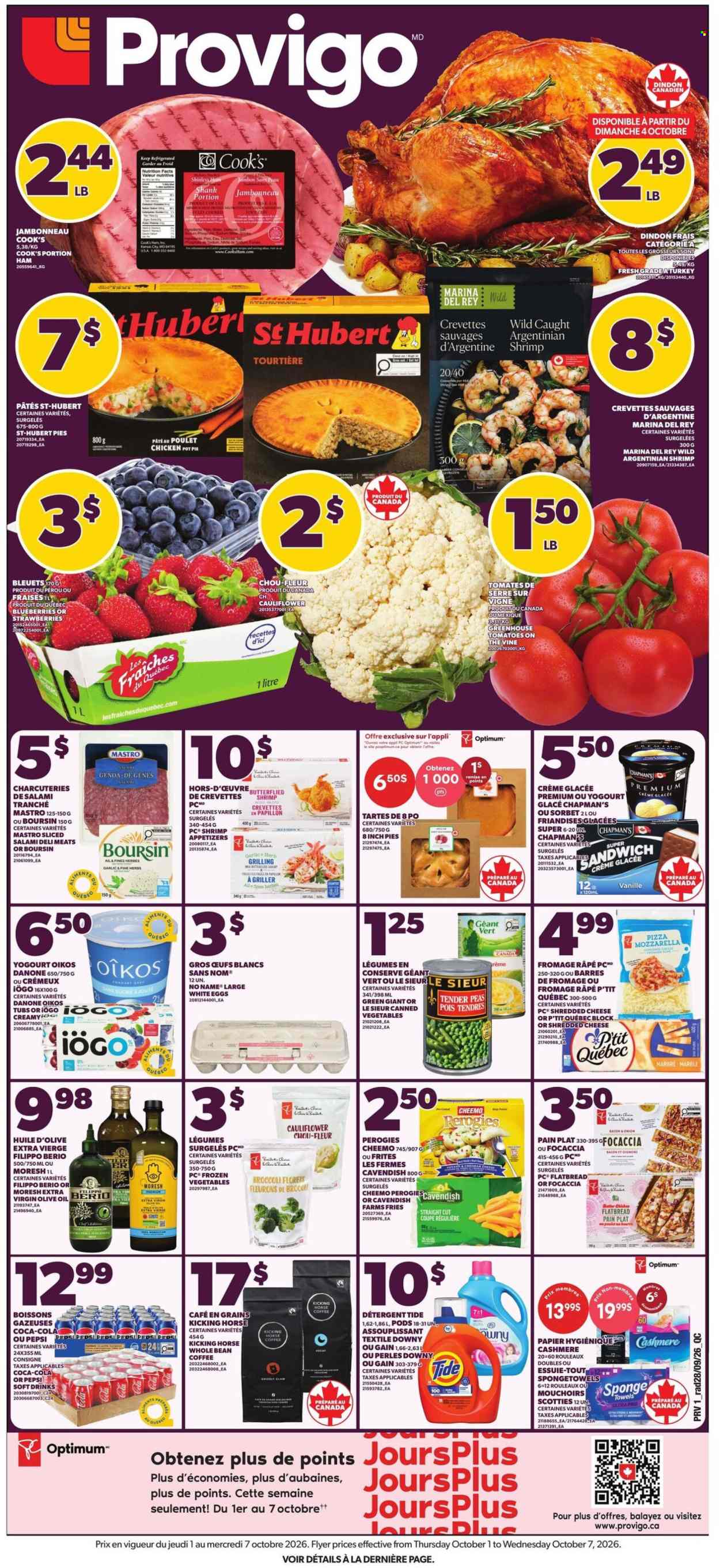 Provigo flyer  - October 01, 2026 - October 07, 2026. Page 1