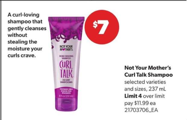Not Your Mother's Curl Talk Shampoo