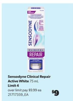 Sensodyne Clinical Repair Active White