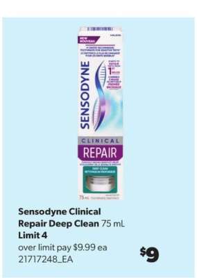 Sensodyne Clinical Repair Deep Clean