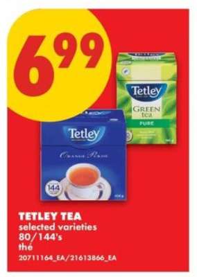 TETLEY TEA