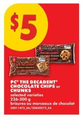 PC® The Decadent® Chocolate Chips or Chunks