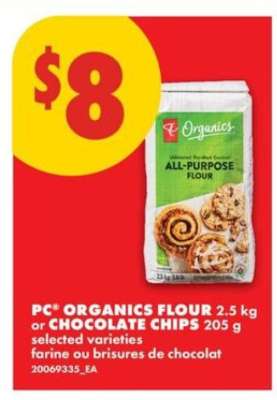 PC® Organics Flour or Chocolate Chips