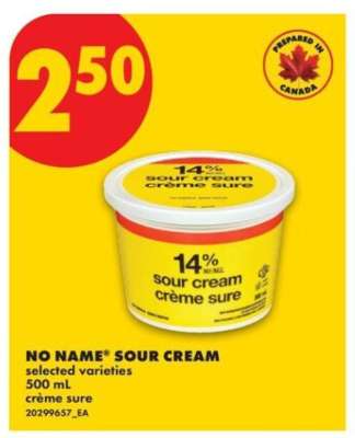 no name® sour cream