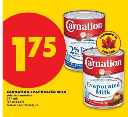 CARNATION EVAPORATED MILK