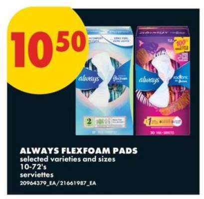 Always Flexfoam Pads
