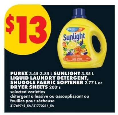 Purex, Sunlight, Snuggle