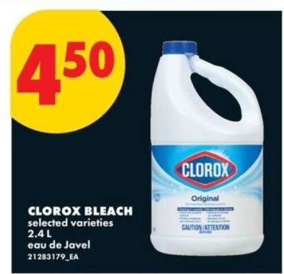 CLOROX BLEACH