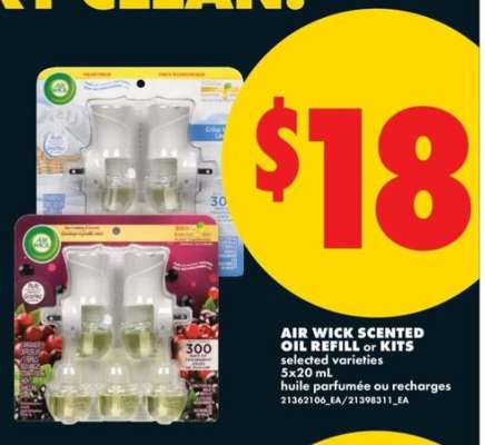 AIR WICK SCENTED OIL REFILL or KITS