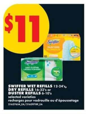 Swiffer Wet Refills, Dry Refills or Duster Refills
