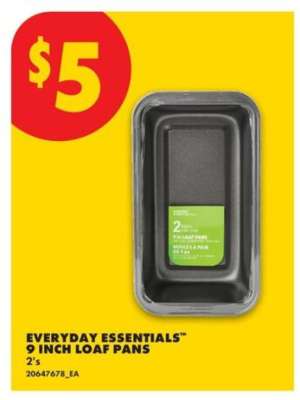 EVERYDAY ESSENTIALS™ 9 INCH LOAF PANS