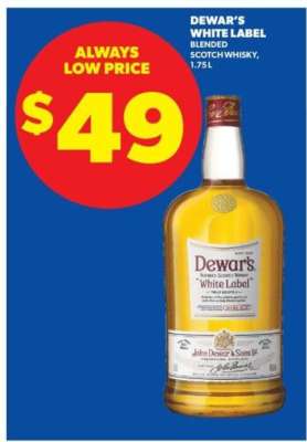 Dewar's White Label