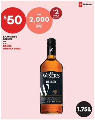 J.P. Wiser's Deluxe Rye