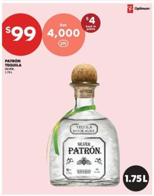 Patrón Tequila Silver