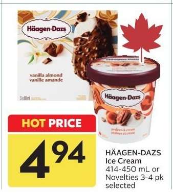 Häagen-Dazs Ice Cream