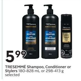TRESemmé Shampoo, Conditioner or Stylers