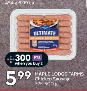 MAPLE LODGE FARMS Chicken Sausage