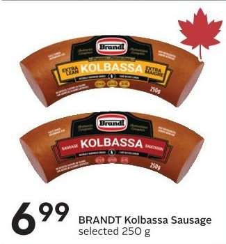 Brandt Kolbassa sausage