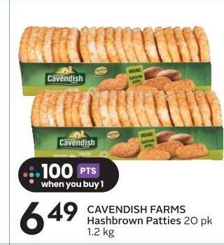 CAVENDISH FARMS Hashbrown Patties