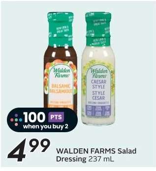 WALDEN FARMS Salad Dressing 237 mL