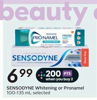 Sensodyne Whitening or Pronamel
